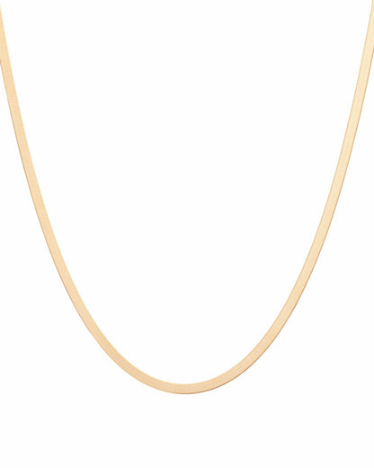 Universal Standard Aurate Gold Herringbone Chain Necklace