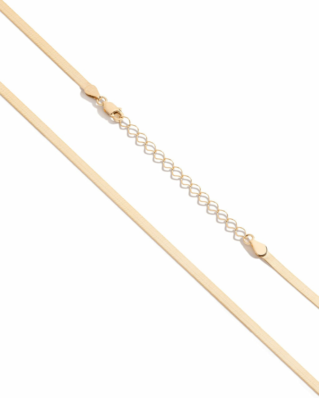 Universal Standard Aurate Gold Herringbone Chain Necklace