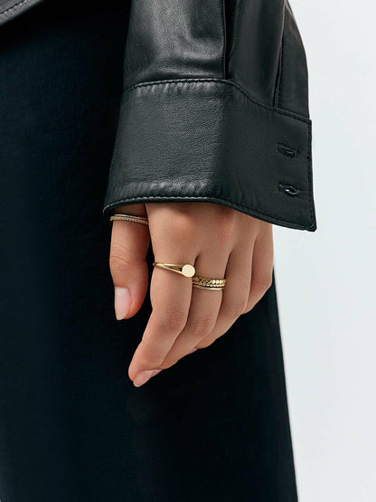 Universal Standard Ana Luisa Gold Ring Set - Adrianna Set