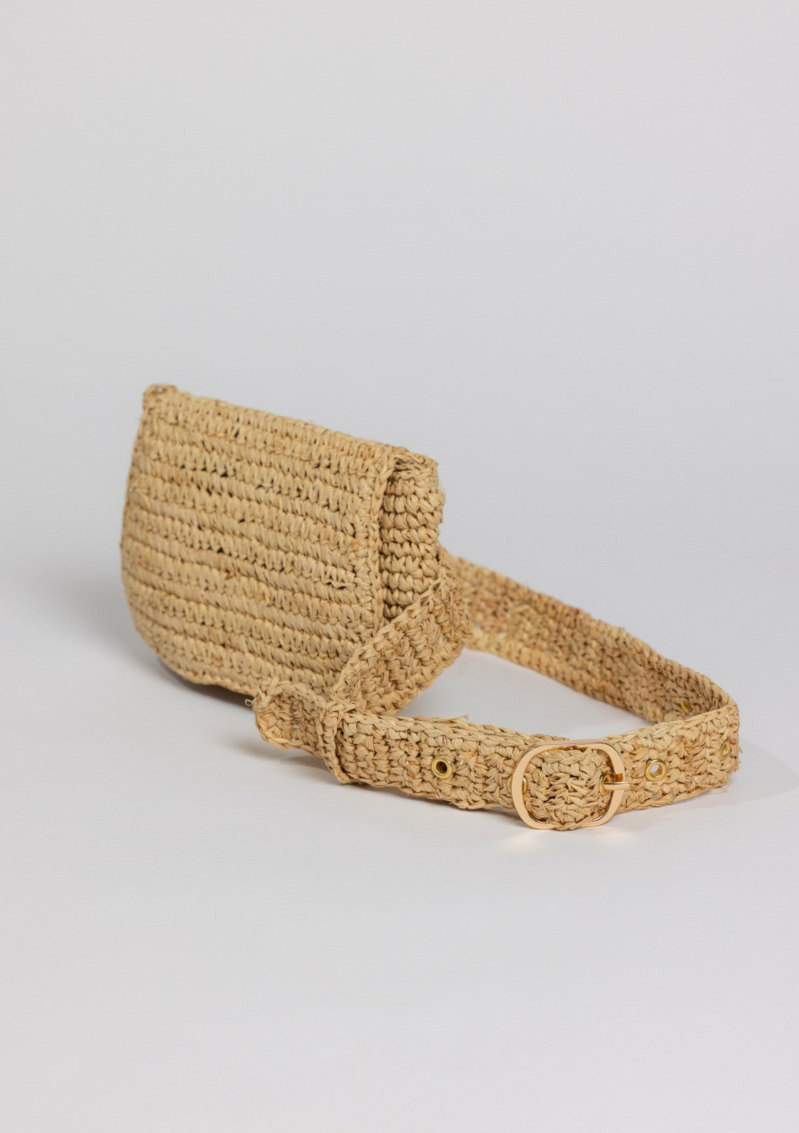 Universal Standard Hat Attack Straw Belt Bag