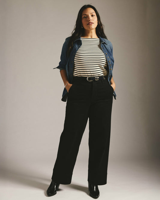 Universal Standard Carol High Rise High Stretch Jeans - Jet Black