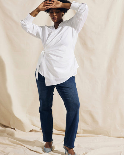 Universal Standard Perfect Jeans - Naval Blue Wash