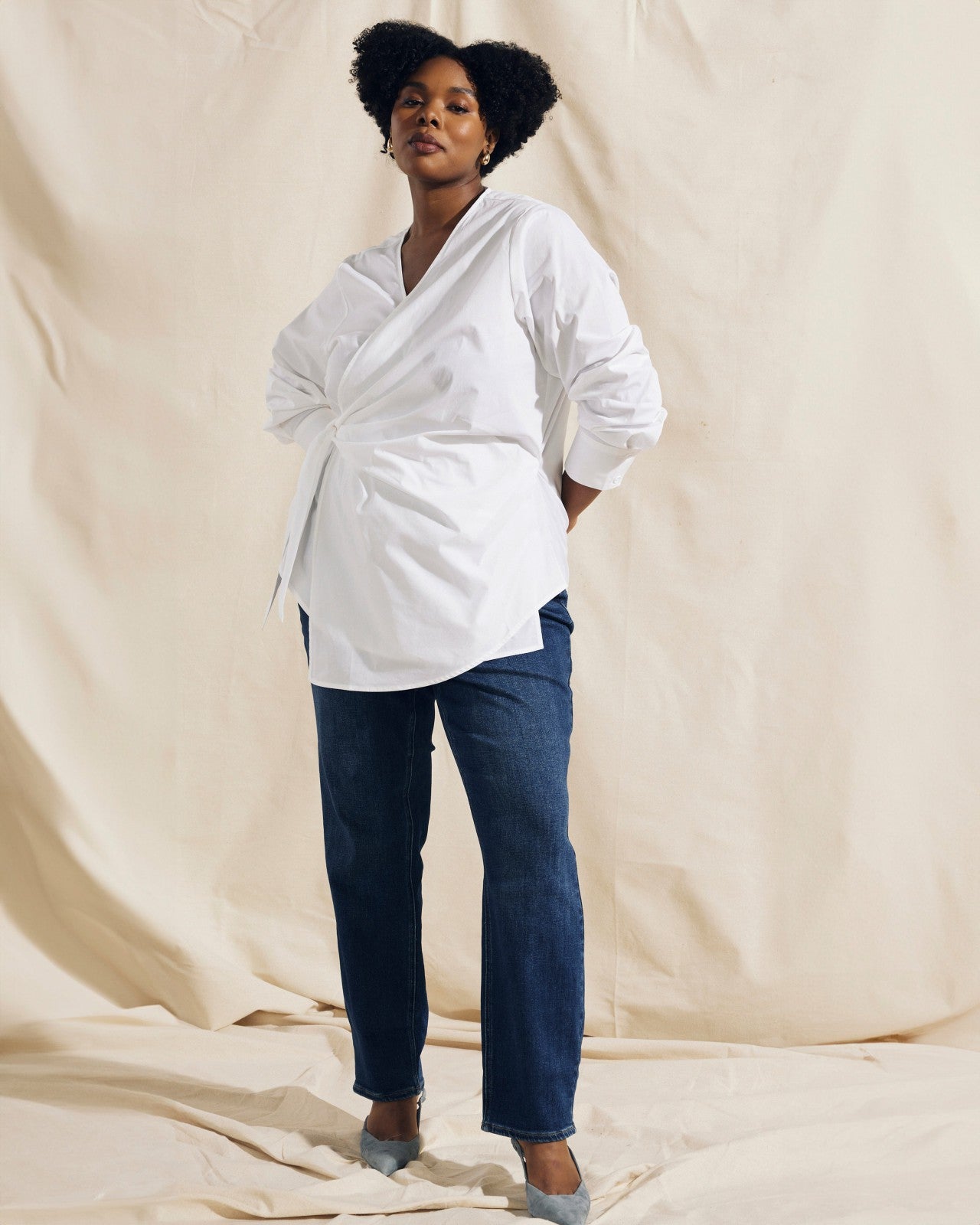 Universal Standard Perfect Jeans - Naval Blue Wash
