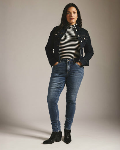 Universal Standard Seine High Rise Skinny Jeans 30 Inch - Vintage Indigo