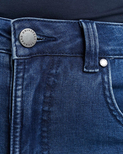 Universal Standard Seine High Rise Skinny Jeans 32 Inch - True Blue