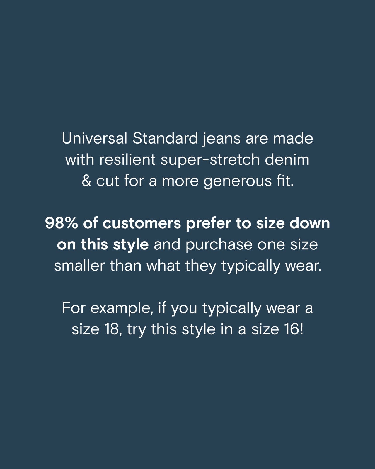 Universal Standard Seine High Rise Straight Leg Jean 29 Inch - Anzio Blue