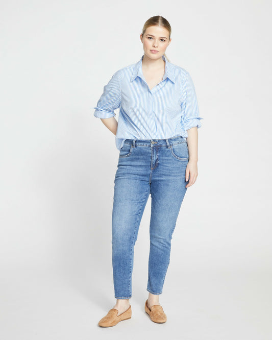 Universal Standard Seine High Rise Skinny Jeans 27 Inch - Vintage Indigo