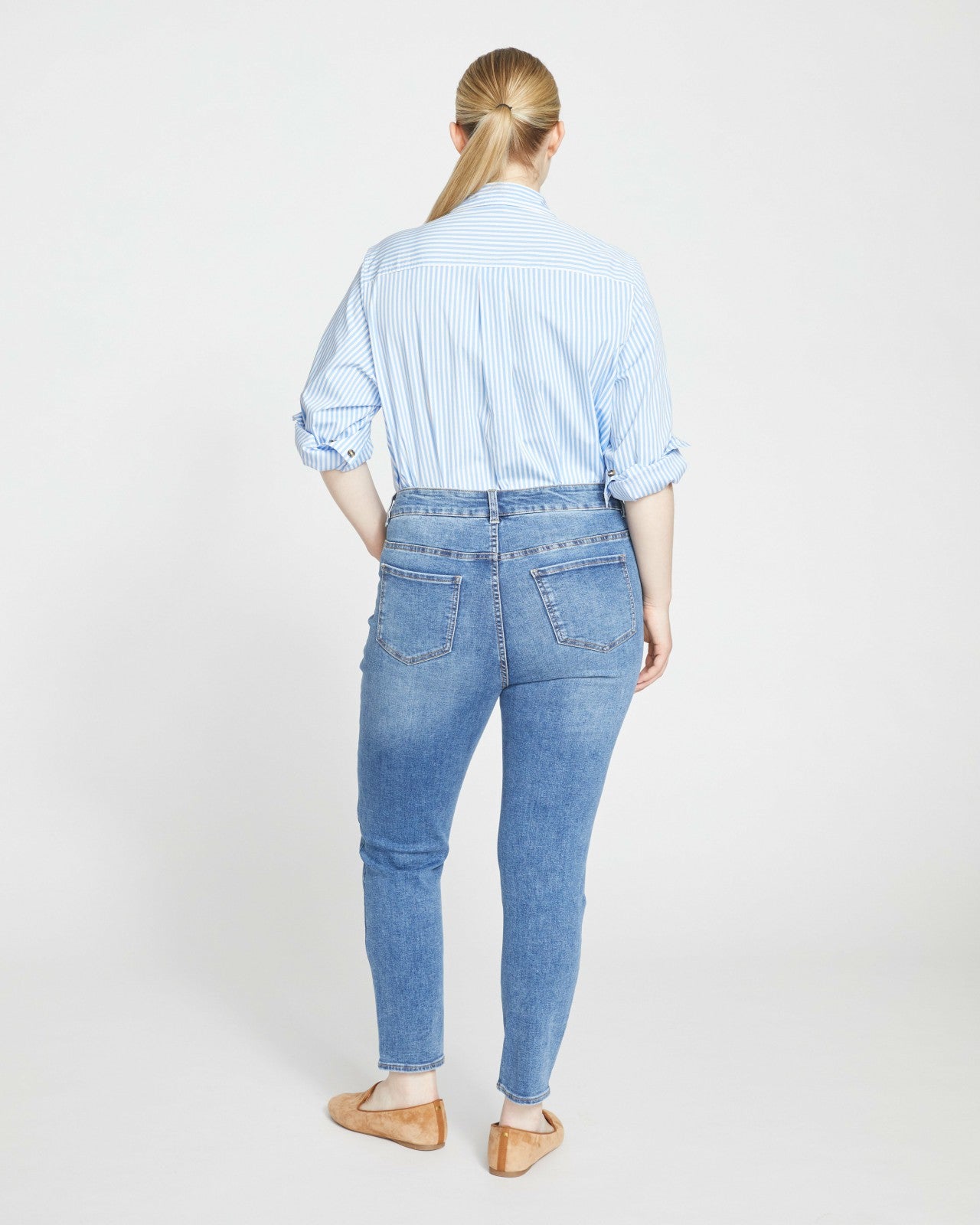 Universal Standard Seine High Rise Skinny Jeans 27 Inch - Vintage Indigo
