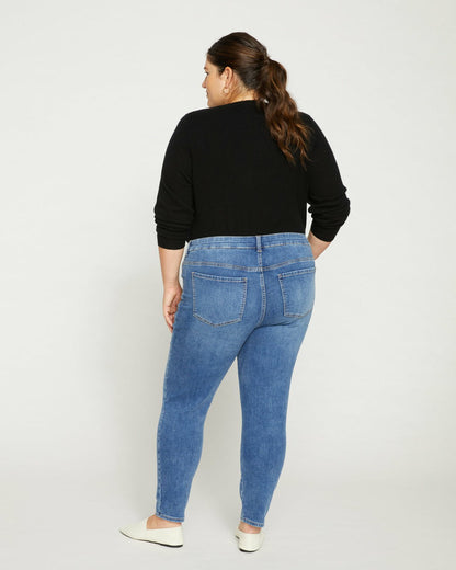 Universal Standard Seine Mid Rise Skinny Jeans 27 Inch - Vintage Indigo