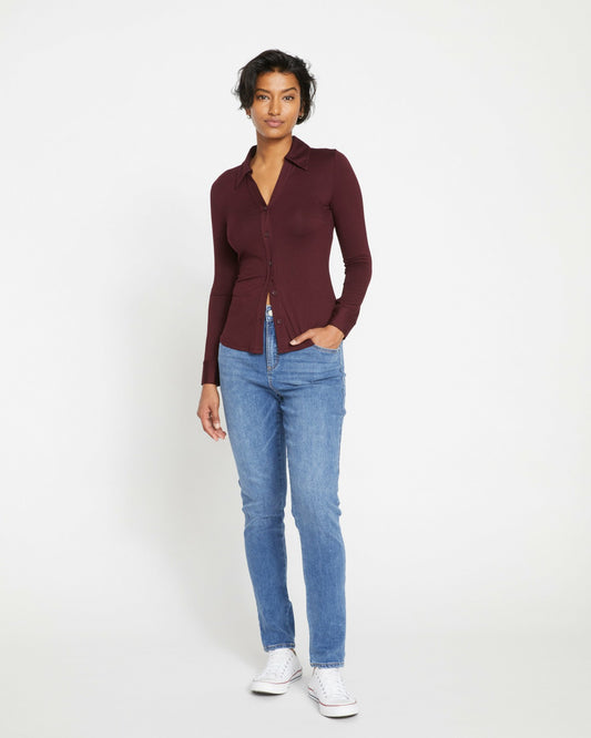 Universal Standard Seine High Rise Skinny Jeans 32 Inch - Vintage Indigo