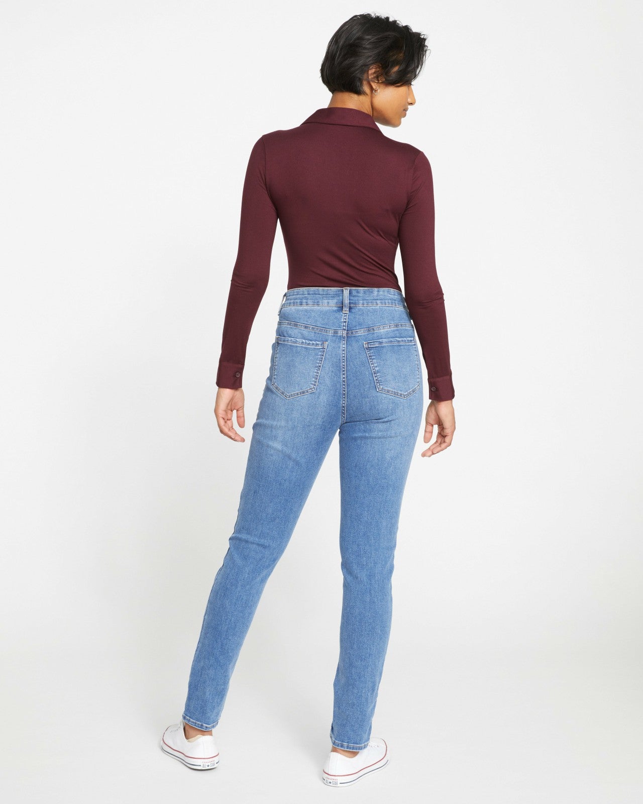 Universal Standard Seine High Rise Skinny Jeans 32 Inch - Vintage Indigo