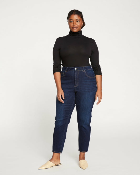 Universal Standard Joni High Rise Curve Slim Leg Jeans 27 Inch - Midnight Blue