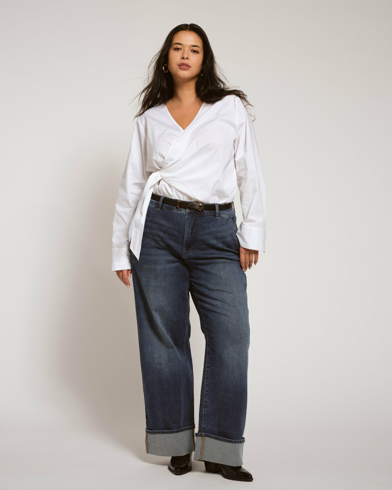 Universal Standard Carol High Rise High Stretch Jeans - Saint Lawrence Blue