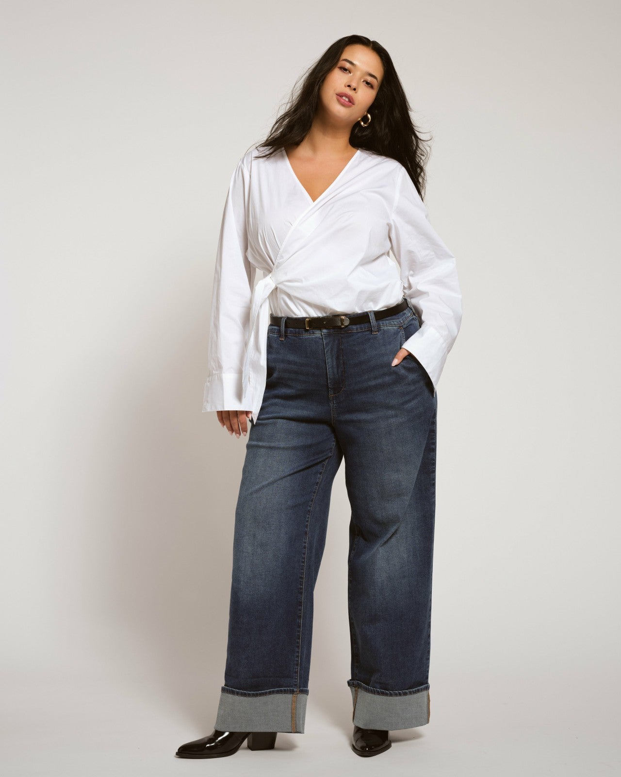 Universal Standard Carol High Rise High Stretch Jeans - Saint Lawrence Blue