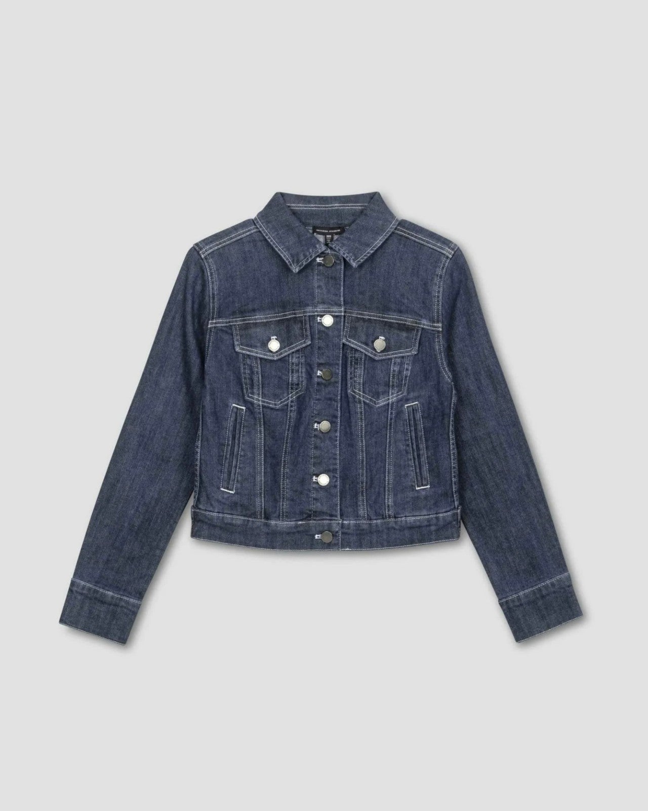Universal Standard Kelsey Denim Jacket - Dark Indigo
