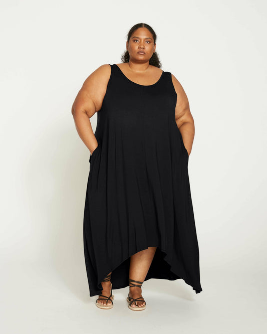 Universal Standard Athena Divine Jersey Dress - Black