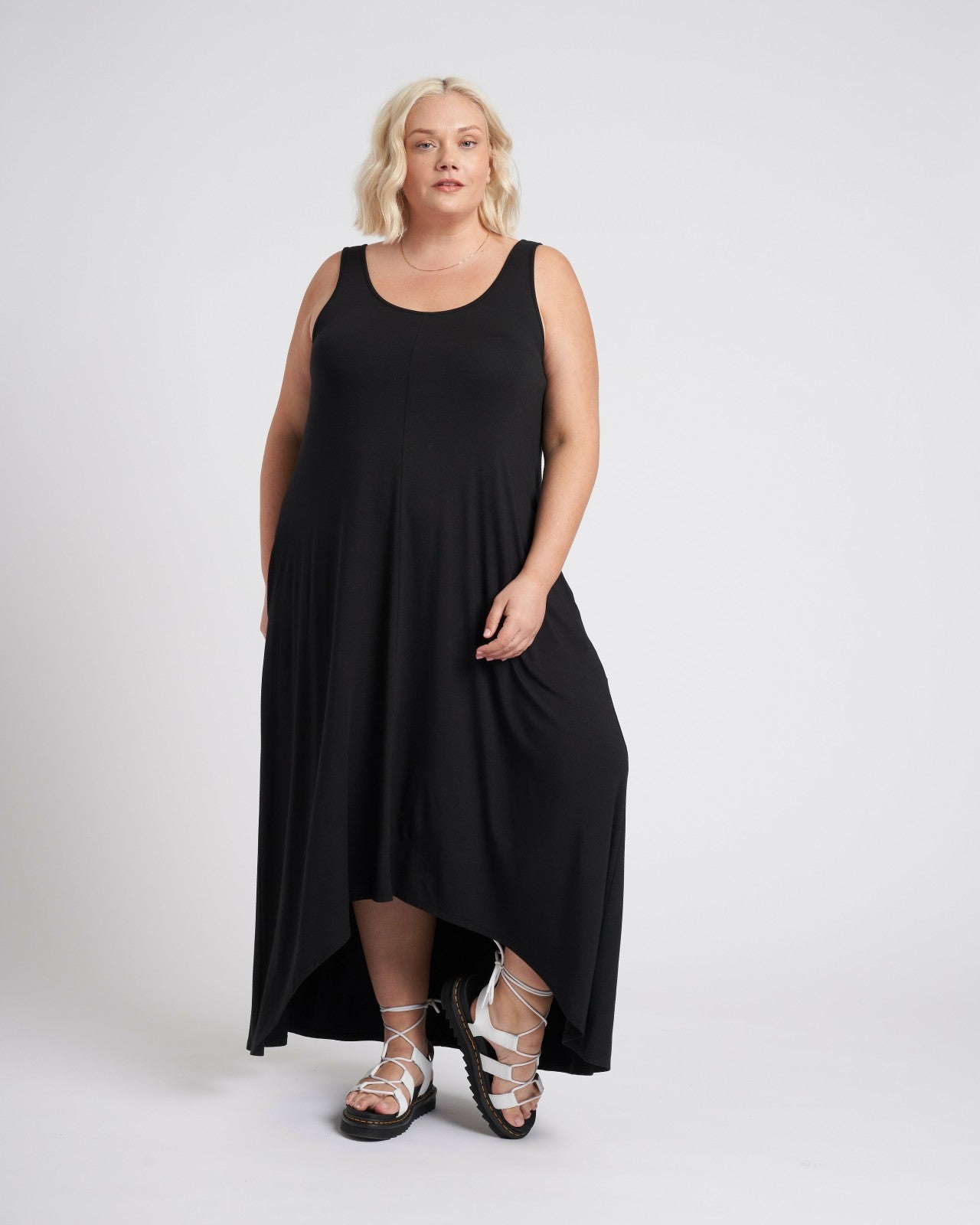 Universal Standard Athena Divine Jersey Dress - Black