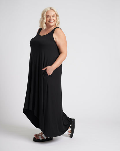 Universal Standard Athena Divine Jersey Dress - Black