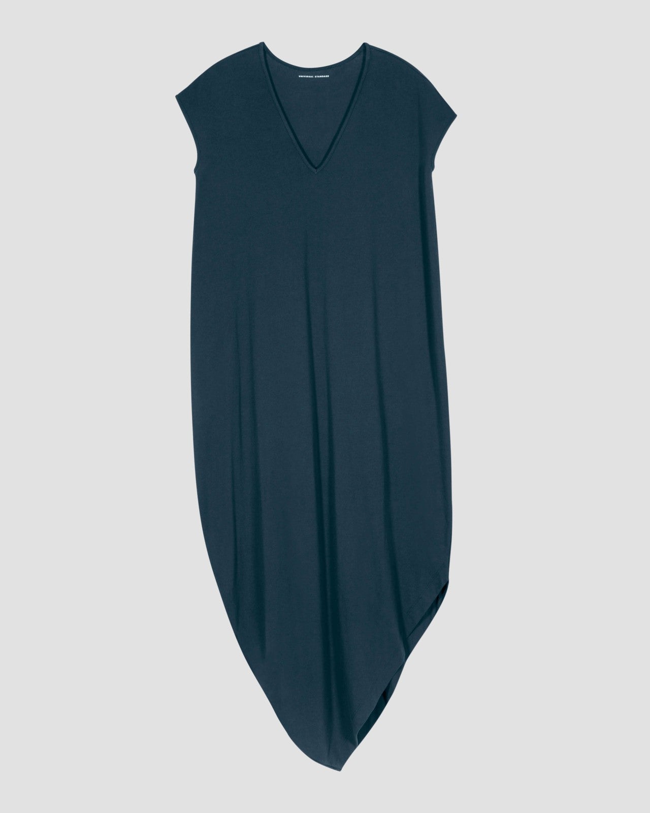 Universal Standard Iconic Geneva V-Neck Dress - Deep Sea