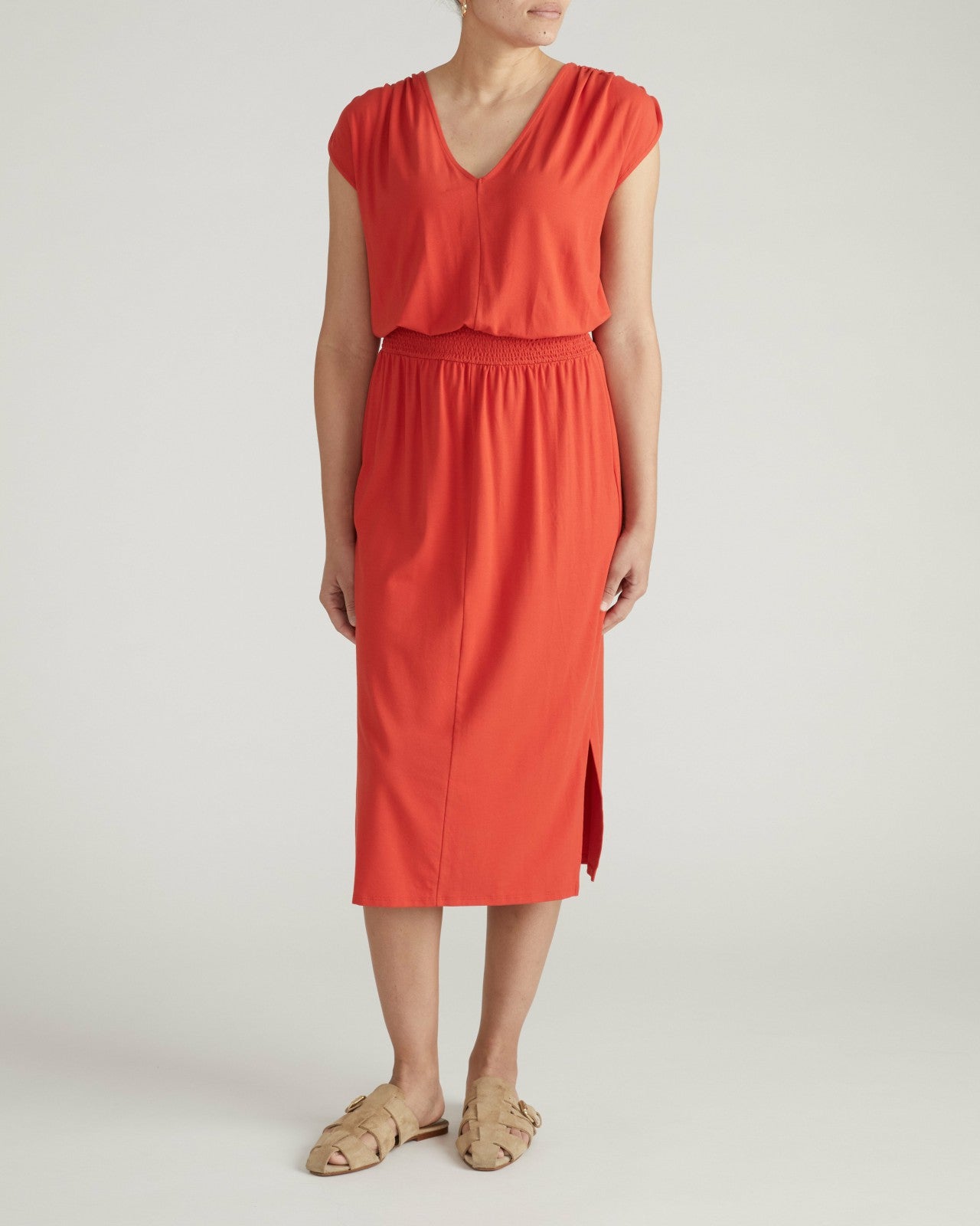 Universal Standard Tish Divine Jersey Kaftan - Shoreline Sunset