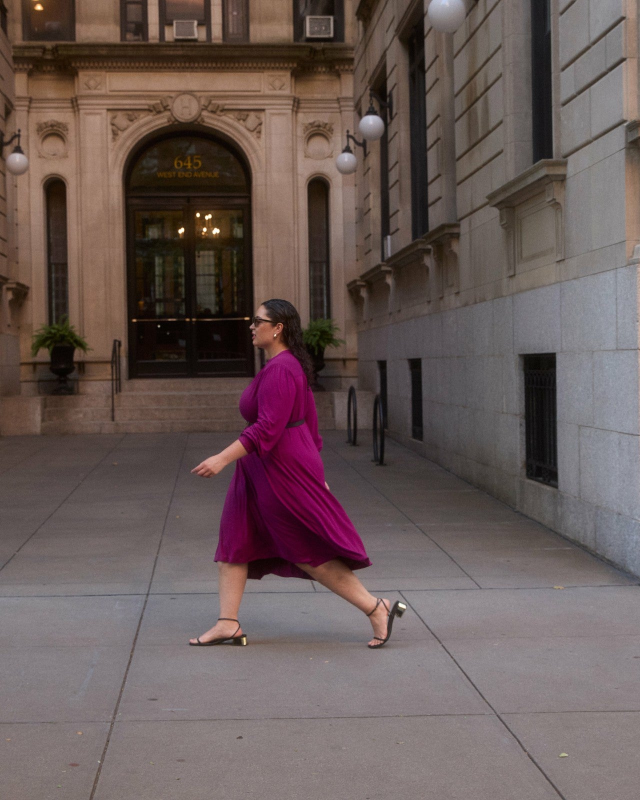 Universal Standard Gramercy Liquid Jersey Dress - Rothko Purple