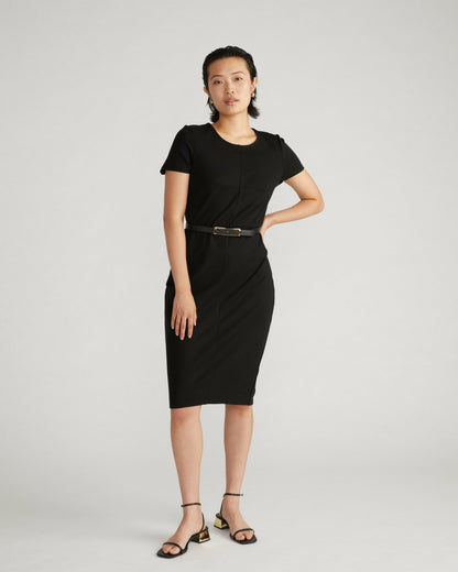 Universal Standard Executive Ponte Dress - Black