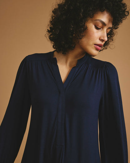 Universal Standard Gramercy Liquid Jersey Dress - Midnight