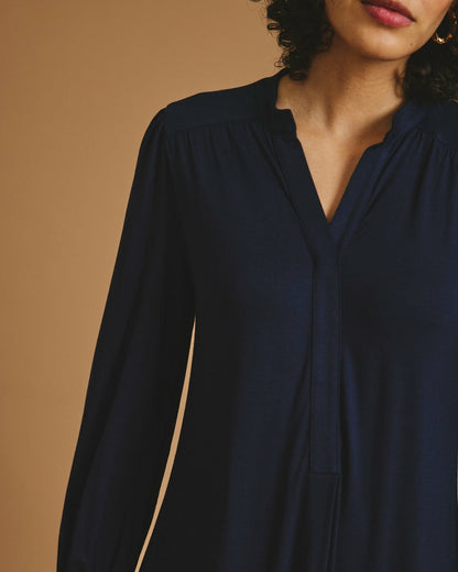 Universal Standard Gramercy Liquid Jersey Dress - Midnight
