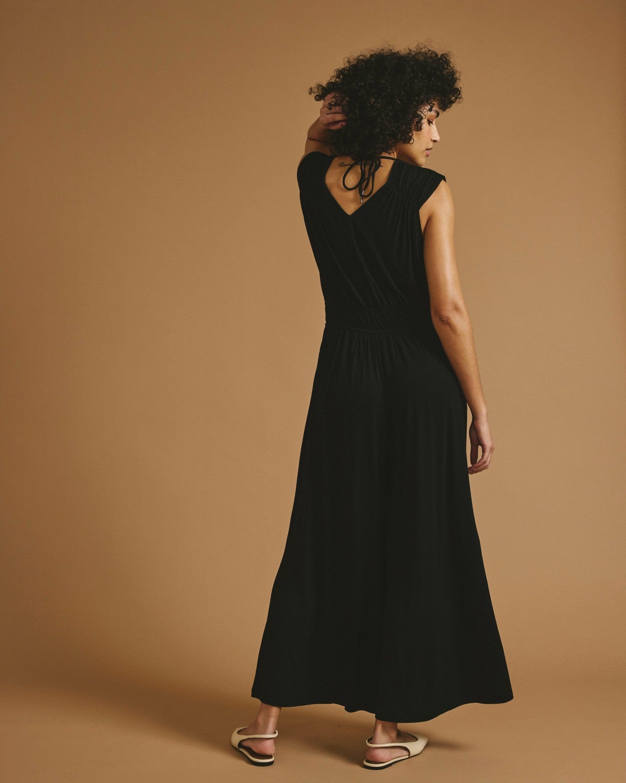 Universal Standard Zoey Liquid Jersey Jumpsuit - Black