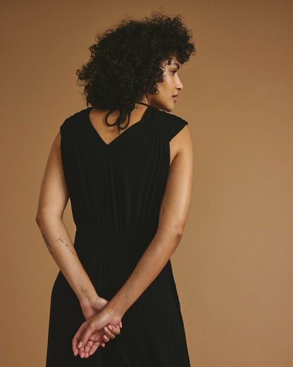 Universal Standard Zoey Liquid Jersey Jumpsuit - Black