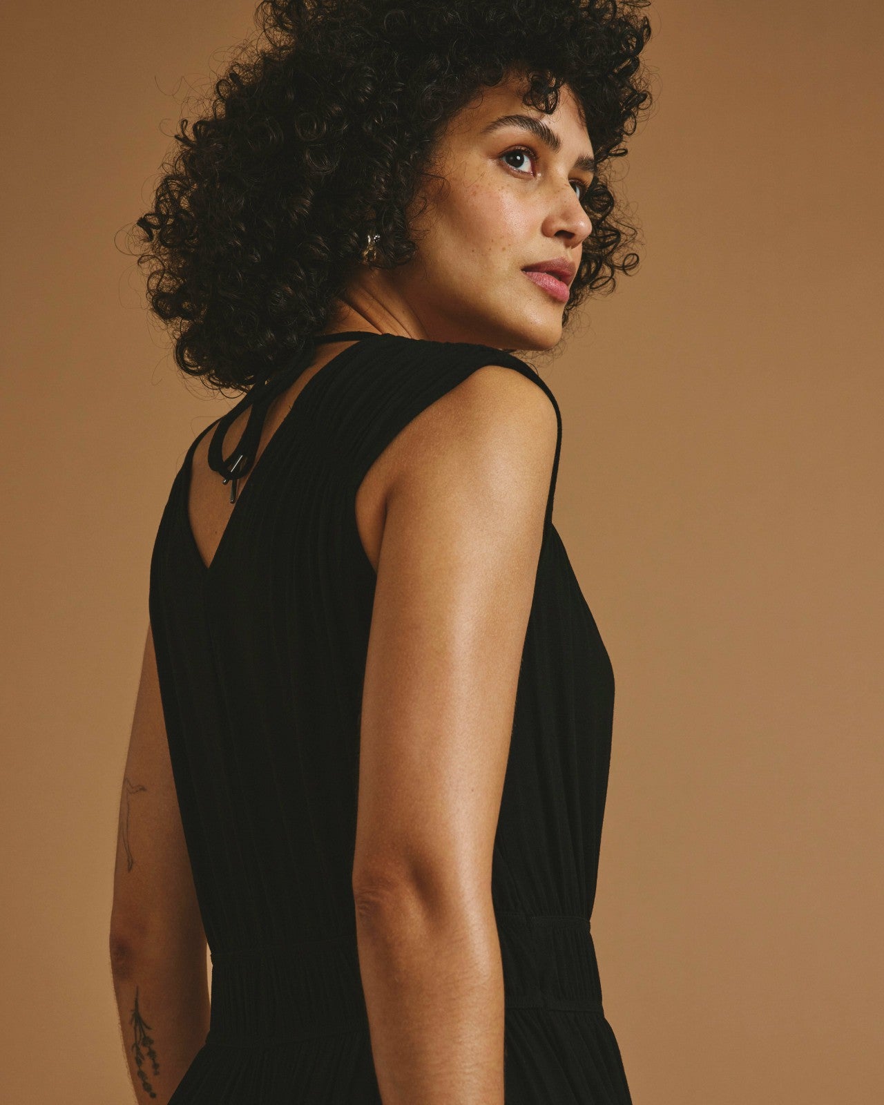 Universal Standard Zoey Liquid Jersey Jumpsuit - Black