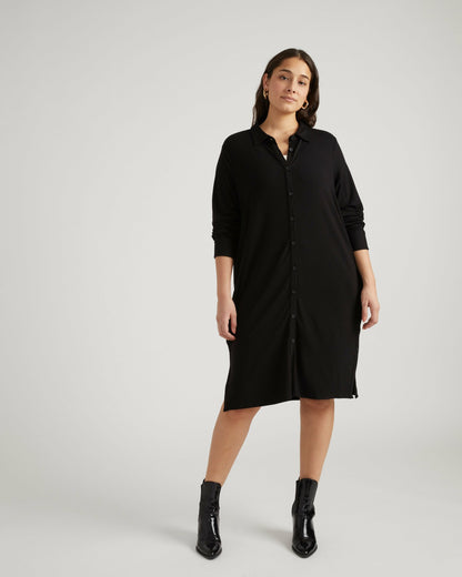 Universal Standard Marcie Liquid Jersey Dress - Black