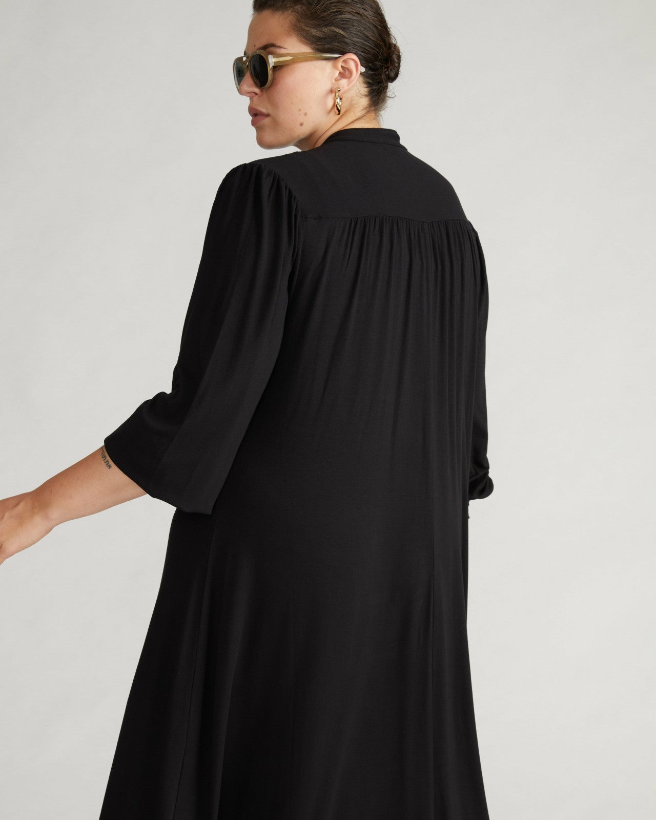Universal Standard Gramercy Liquid Jersey Dress - Black