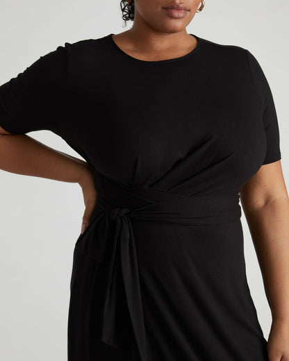 Universal Standard Delilah Liquid Jersey Dress - Black