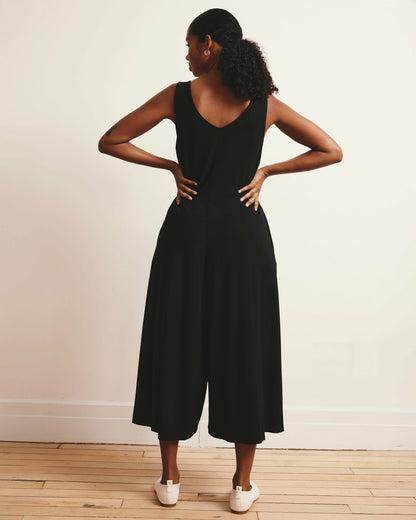 Universal Standard Sunny Divine Jersey Jumpsuit - Black