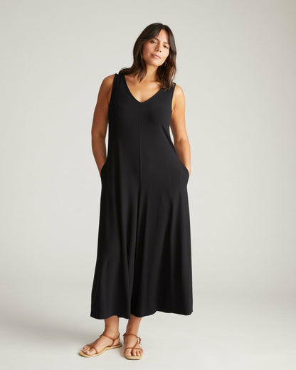 Universal Standard Sunny Divine Jersey Jumpsuit - Black