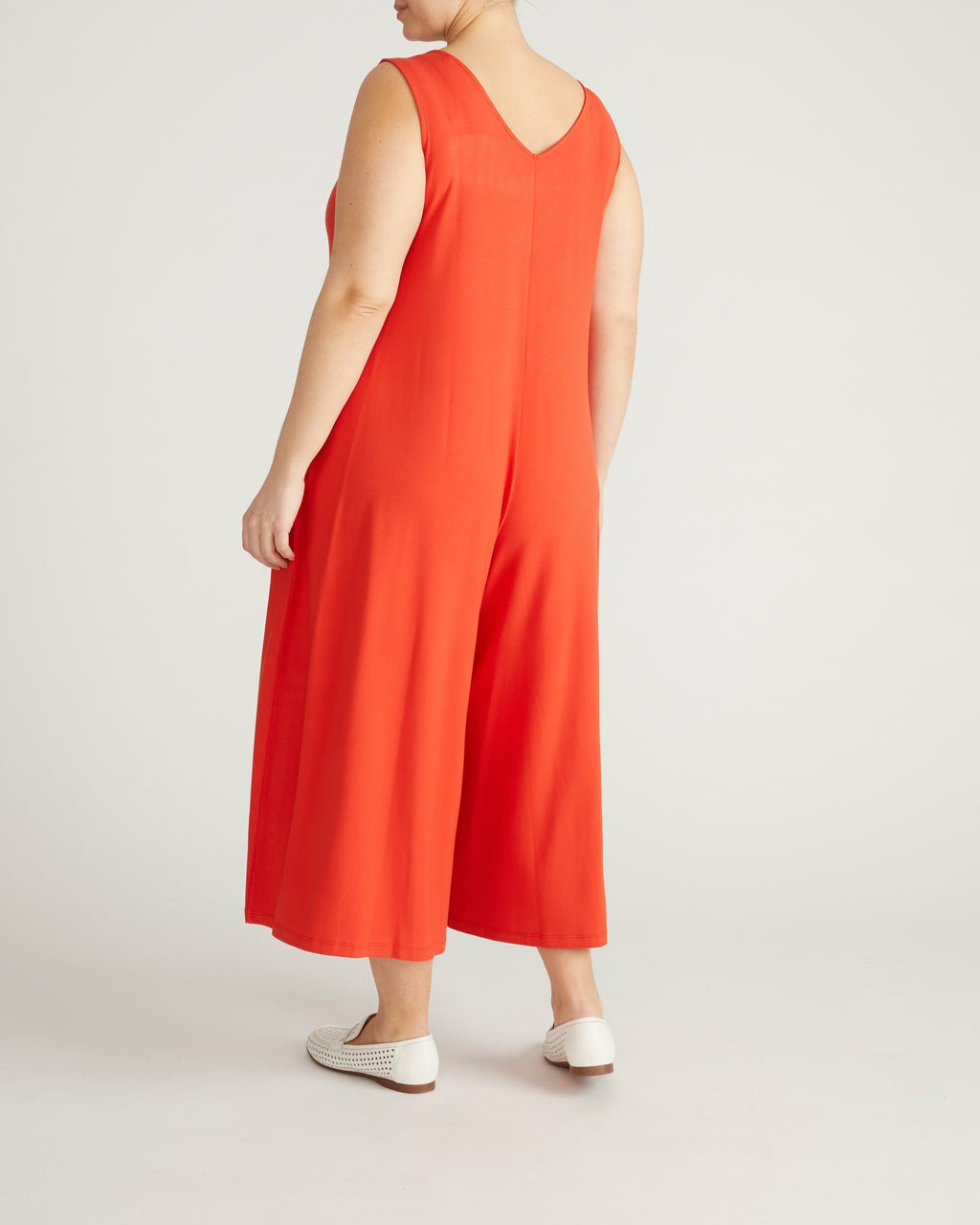 Universal Standard Sunny Divine Jersey Jumpsuit - Shoreline Sunset