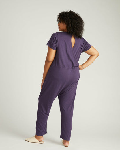 Universal Standard Ilona Lounge Jumpsuit - Anthracite