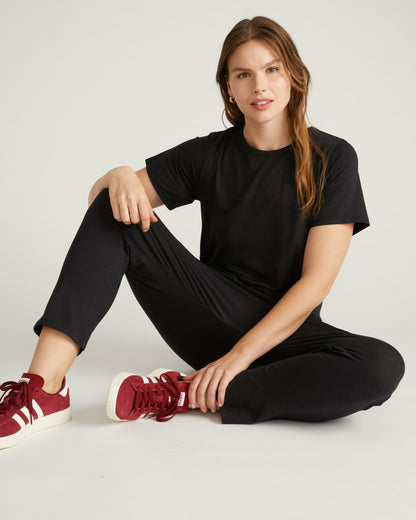Universal Standard Ilona Lounge Jumpsuit - Black