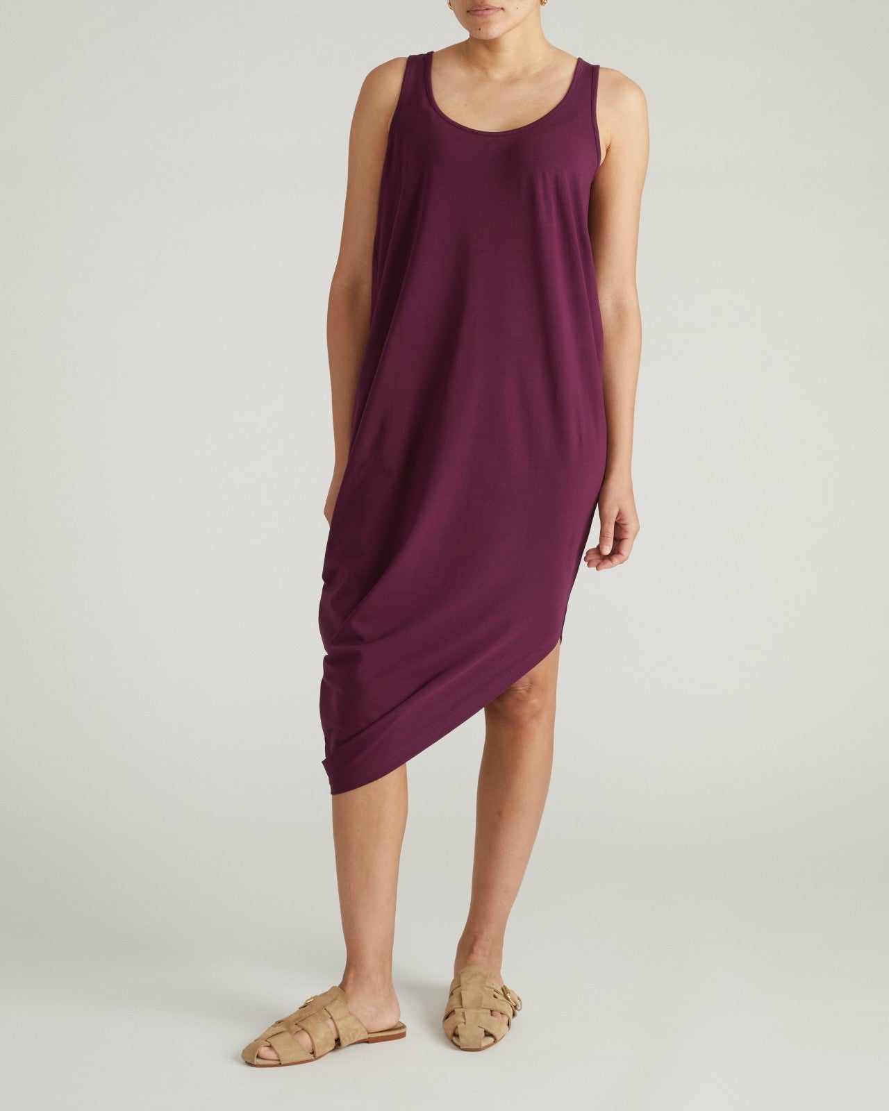 Universal Standard Iconic Geneva Tank Dress - Gamay