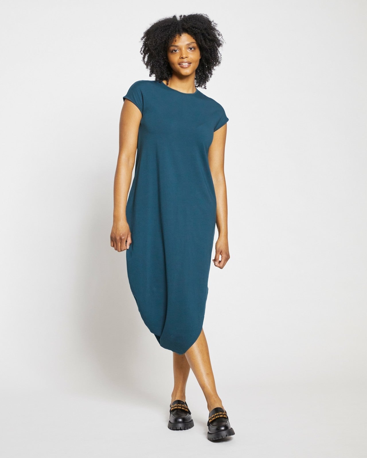 Universal Standard Iconic Geneva Dress - Deep Sea