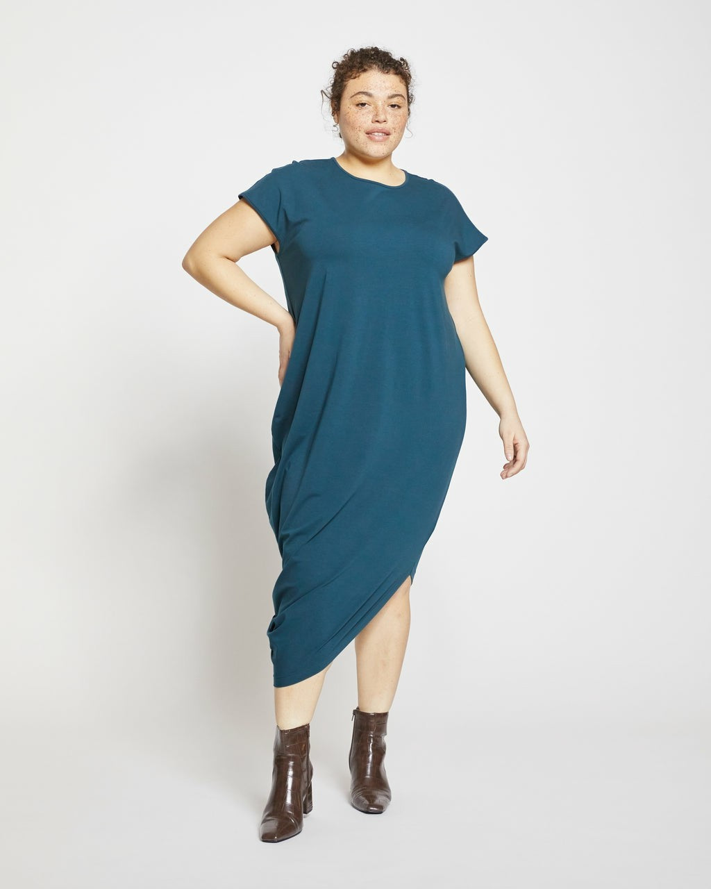 Universal Standard Iconic Geneva Dress - Deep Sea