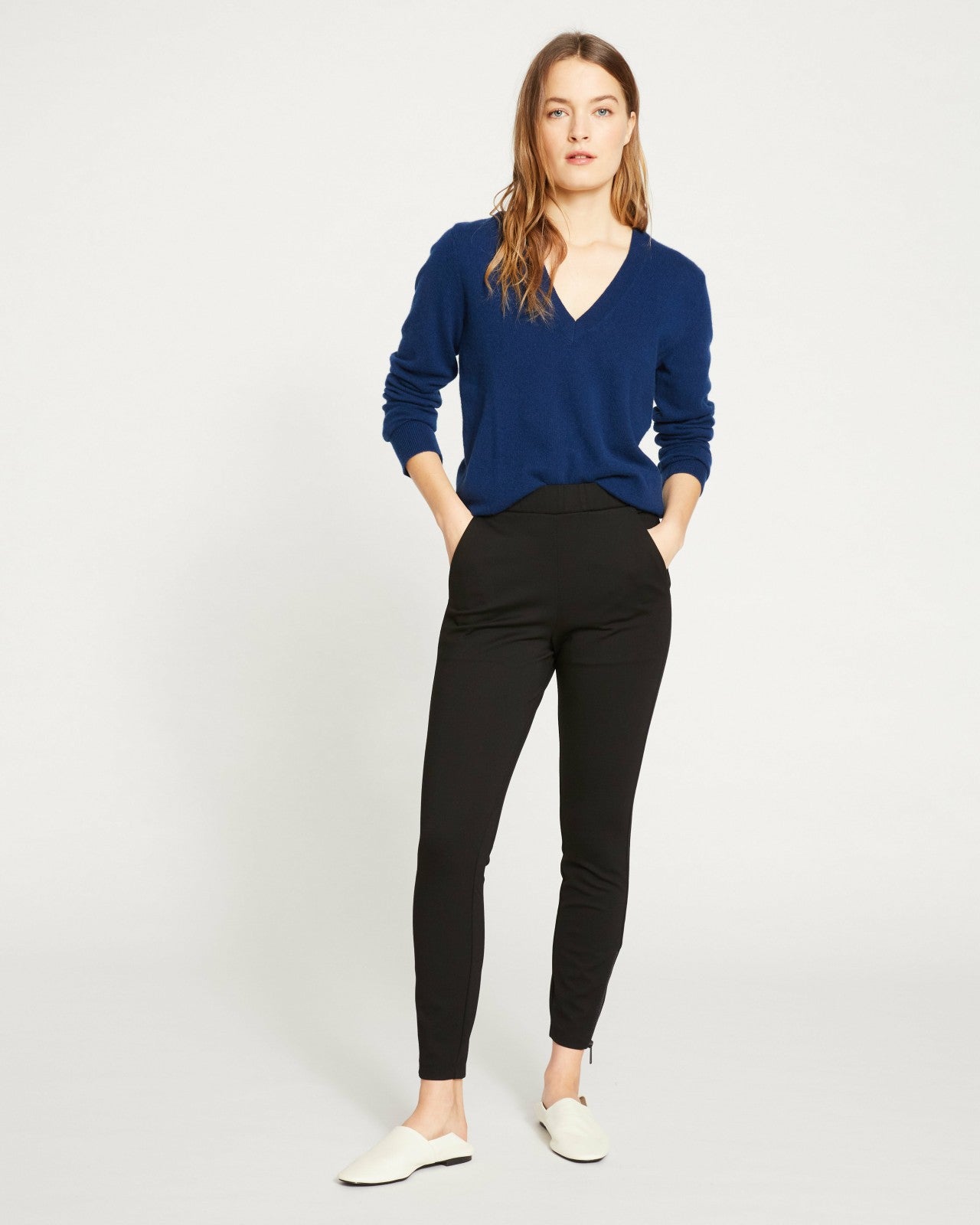 Universal Standard Moro Pocket Signature Ponte Pants - Black