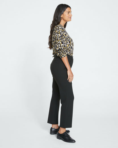 Universal Standard Cigarette Ponte Pants - Black