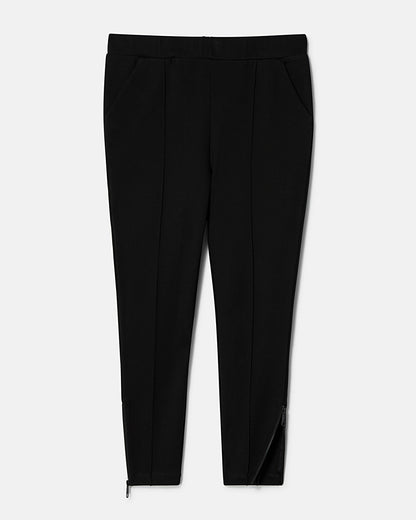 Universal Standard Moro Pintuck Pocket Ponte Pants - Black