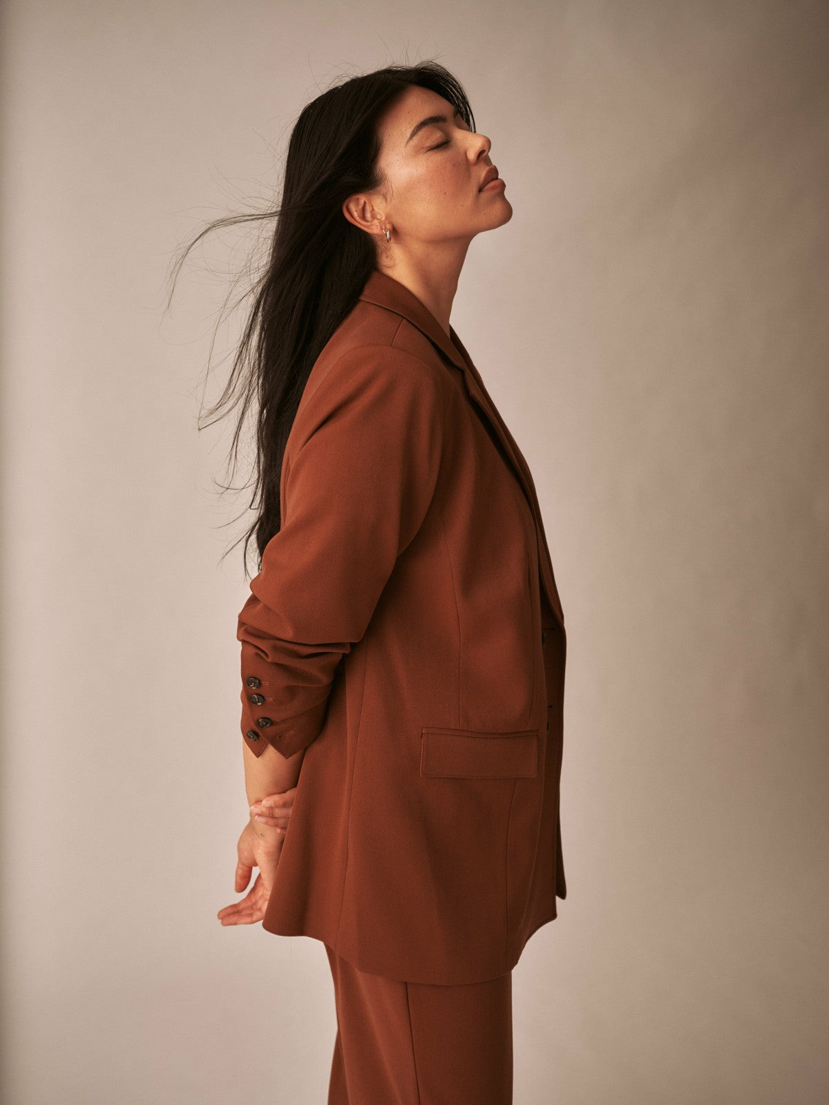 Universal Standard All Day Warren Double Breasted Blazer - Pony