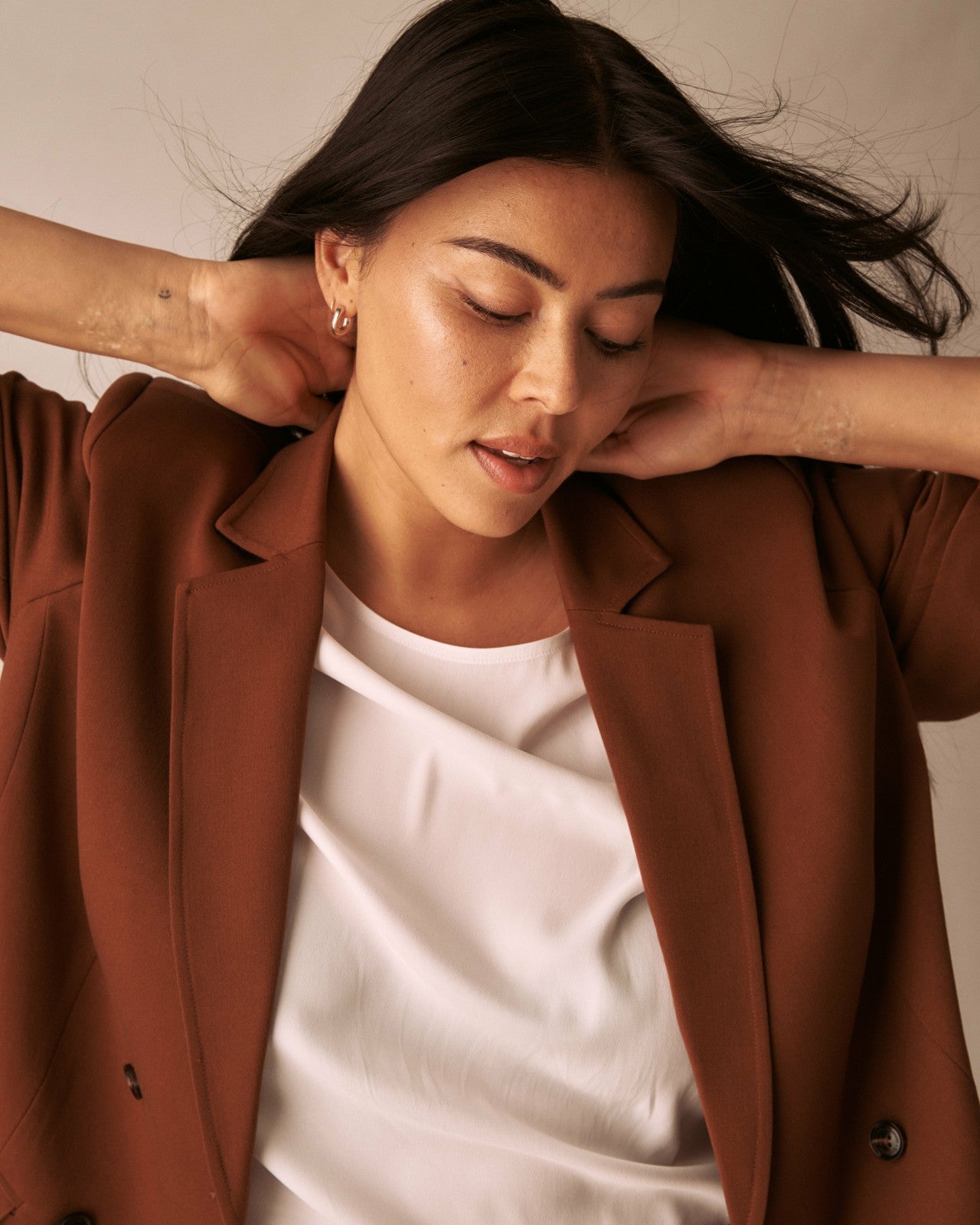 Universal Standard All Day Warren Double Breasted Blazer - Pony