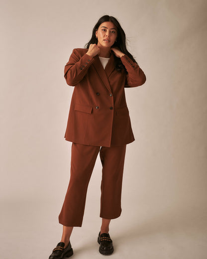 Universal Standard All Day Warren Double Breasted Blazer - Pony
