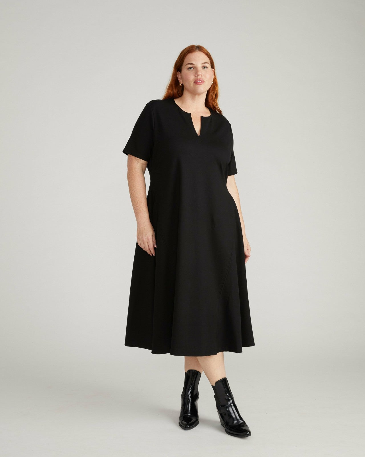 Universal Standard Saskia Ponte Dress - Black