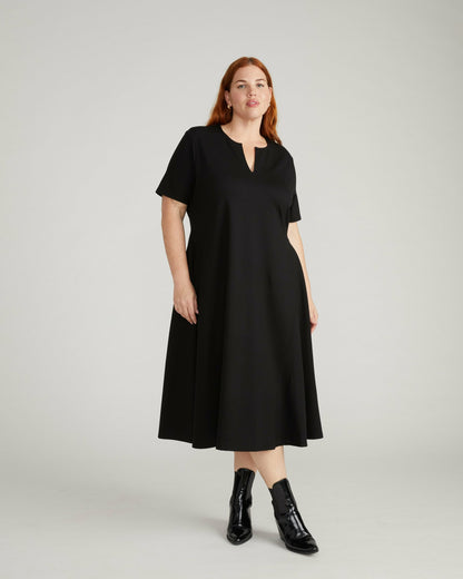Universal Standard Saskia Ponte Dress - Black